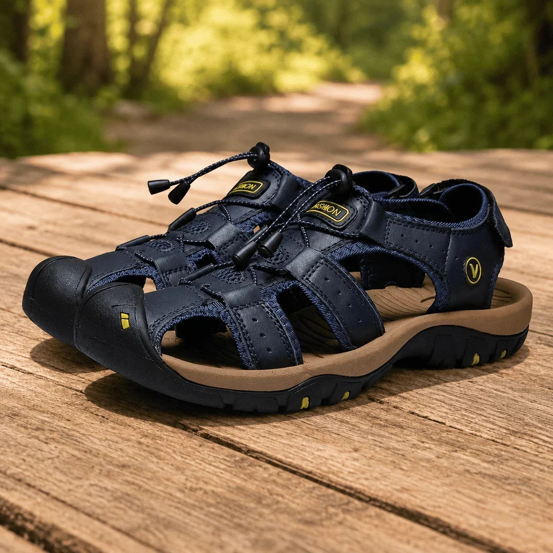 ERGONOMIC CLOSED TOE SANDALS FOR MEN