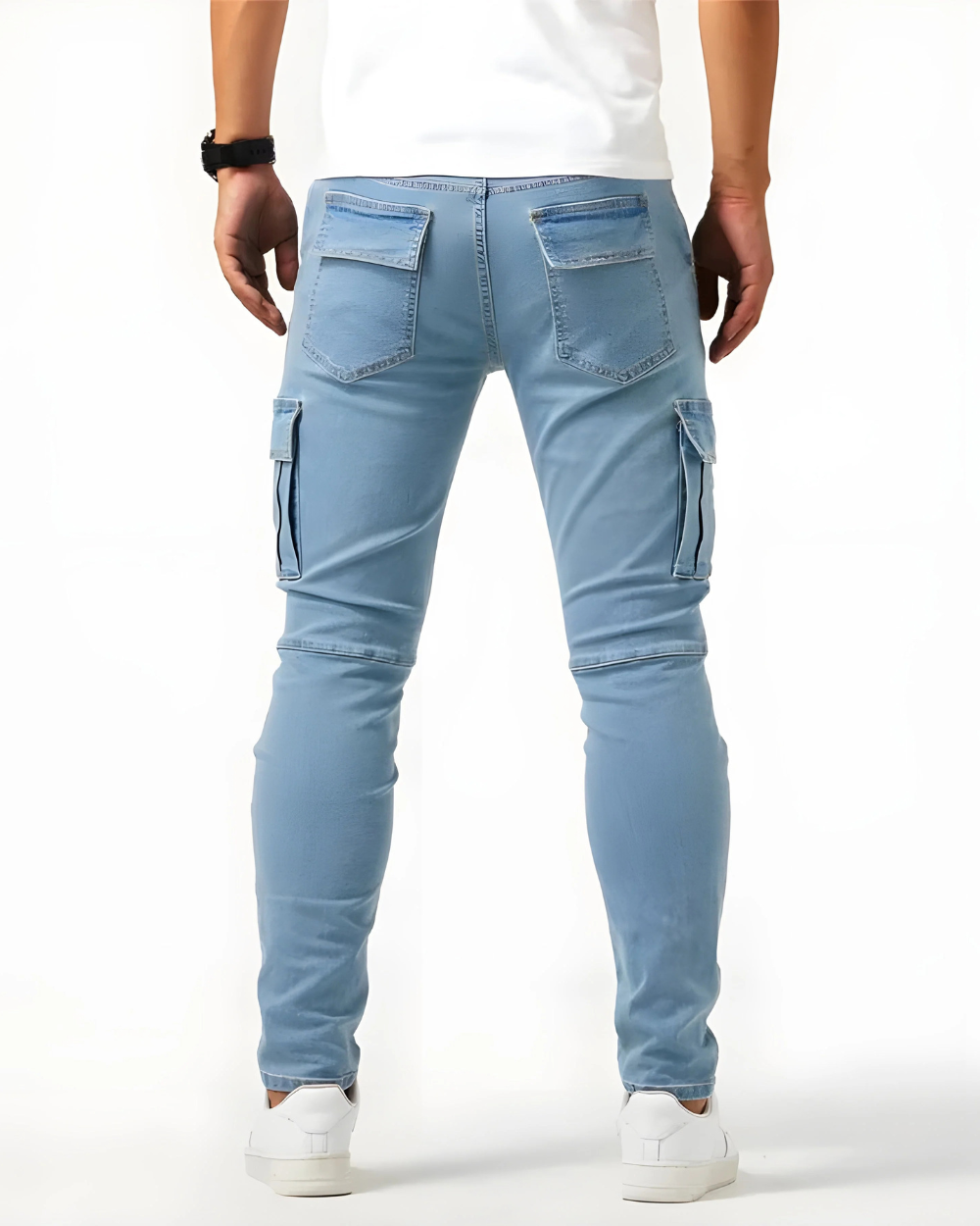 WENTWORTH LONDON | STRETCH CARGO TROUSER FOR MEN