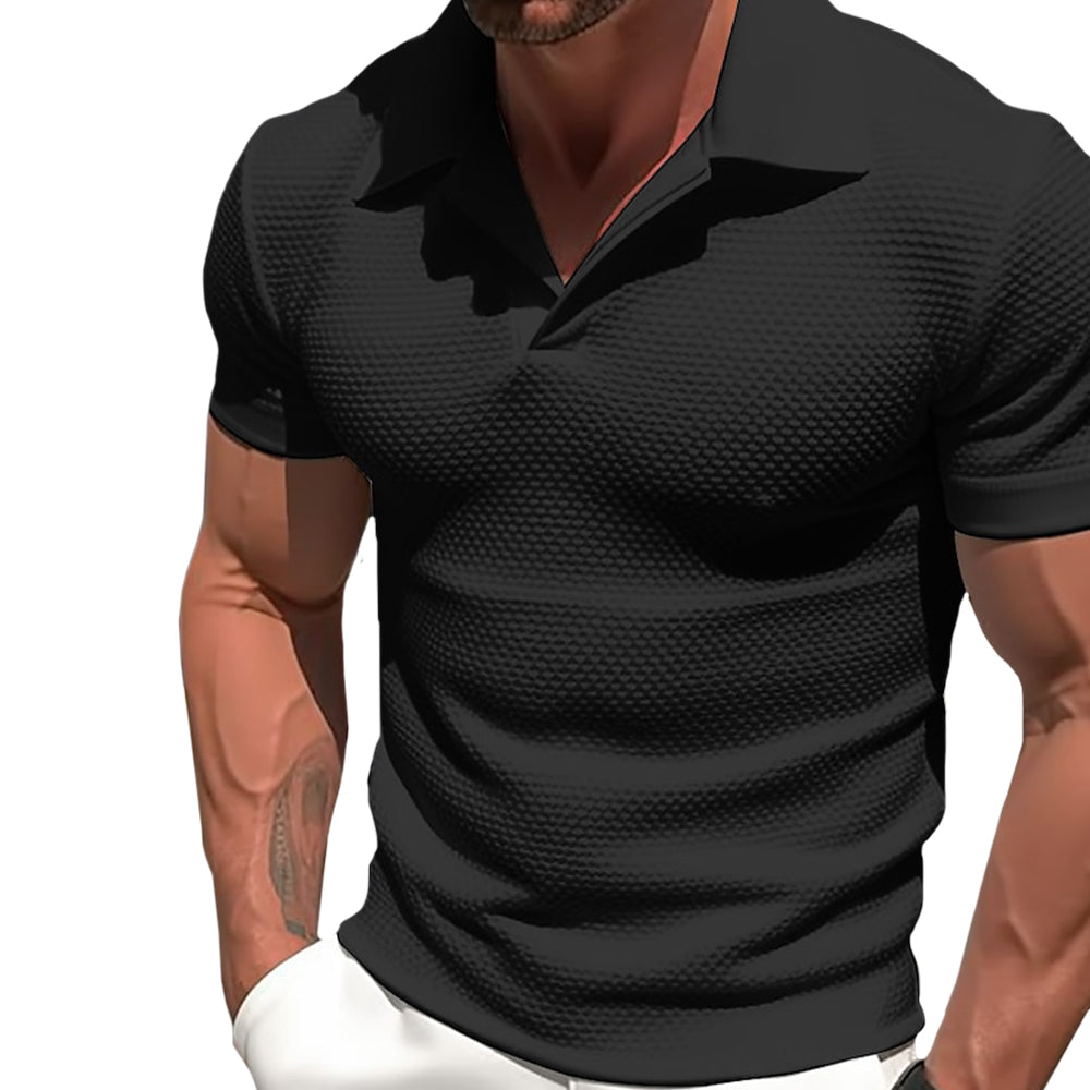 ZIP COLLAR SHIRT FOR MEN