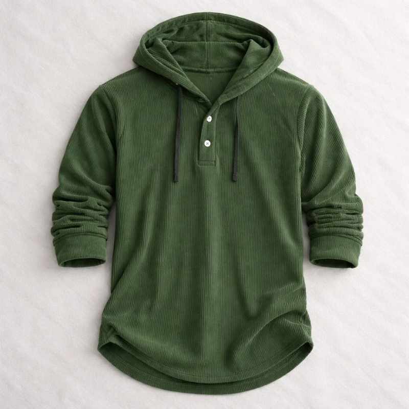 WENTWORTH LONDON | CORDUROY HOODIE FOR MEN