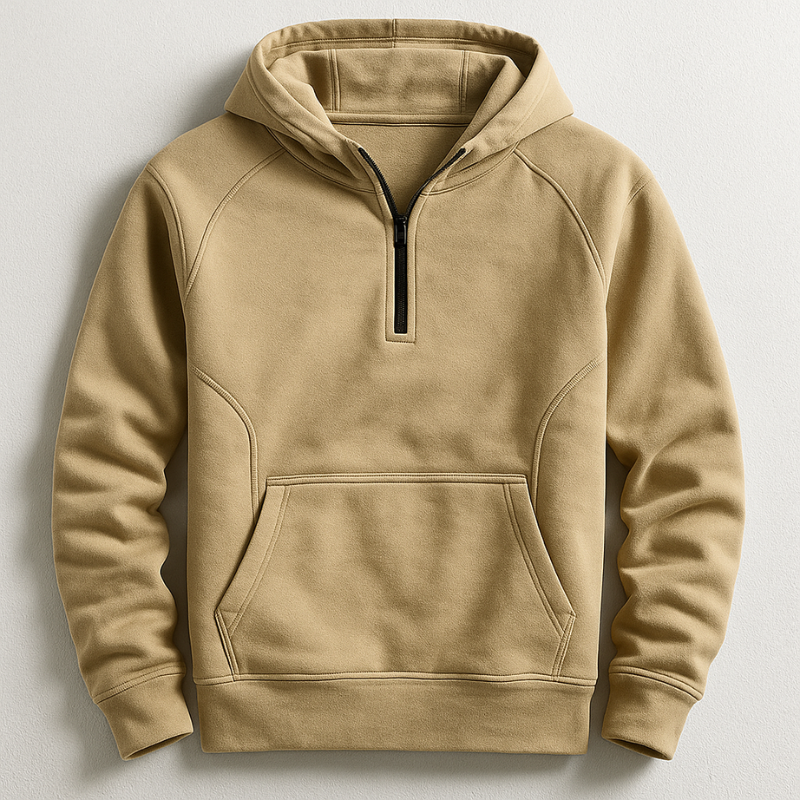 MIDWEIGHT COTTON HOODIE FOR MEN