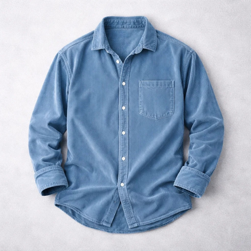 WENTWORTH LONDON | CLASSIC CORDUROY SHIRT FOR MEN