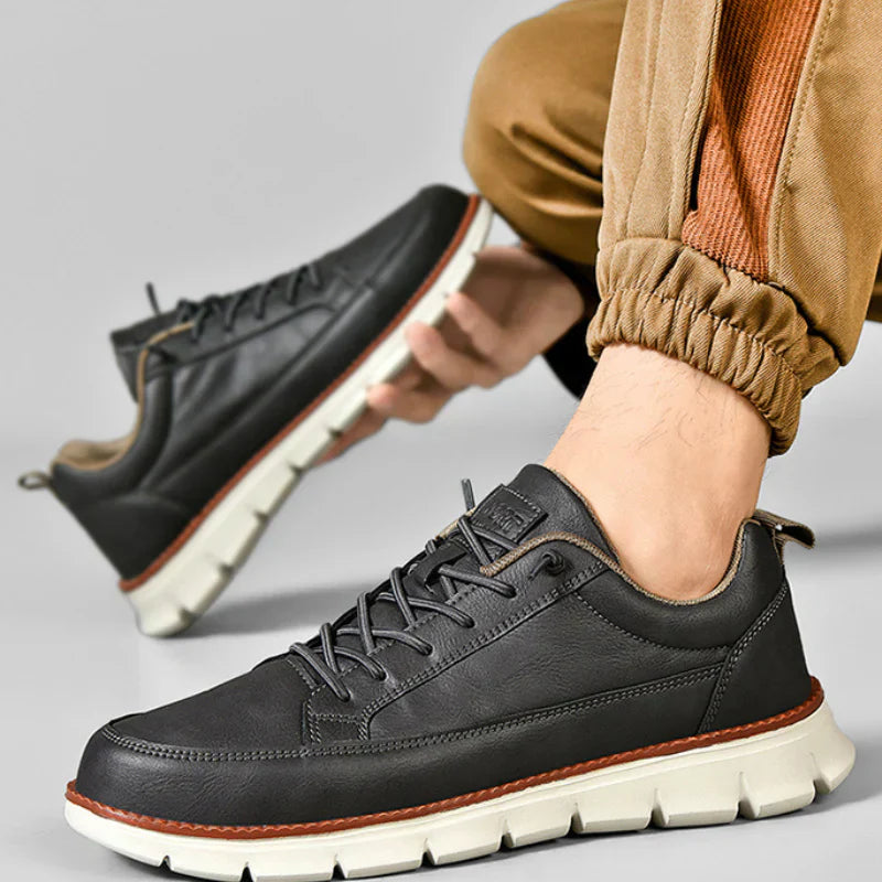 WENTWORTH LONDON | LEATHER SNEAKERS WITH SUPPORT