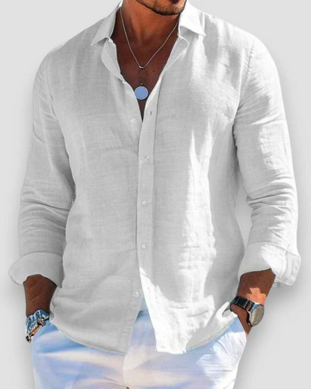TAILORED CASUAL SHIRT FOR MEN