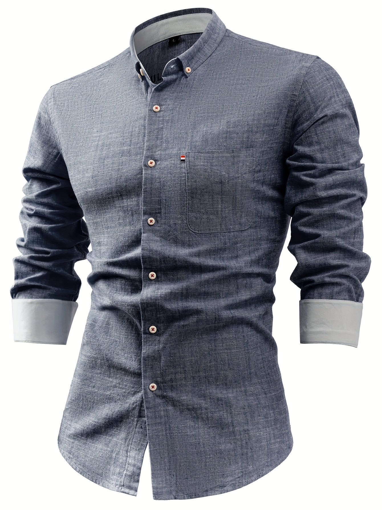 POCKET COTTON SHIRT FOR MEN