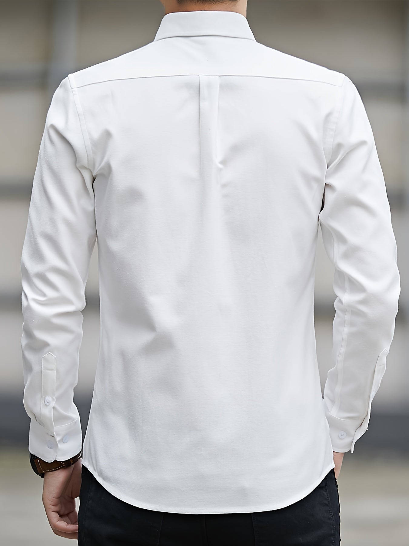 LAPEL BUTTON SHIRT FOR MEN