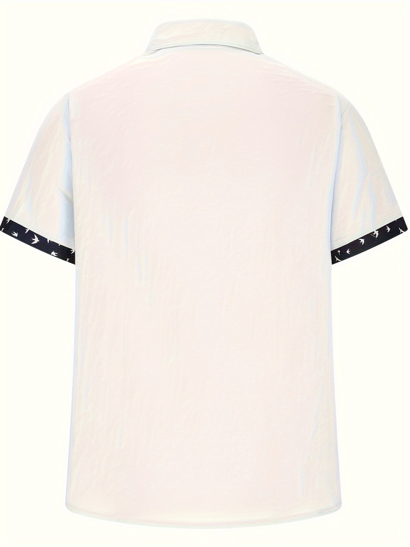 LINEN BLEND LAPEL SHIRT FOR MEN