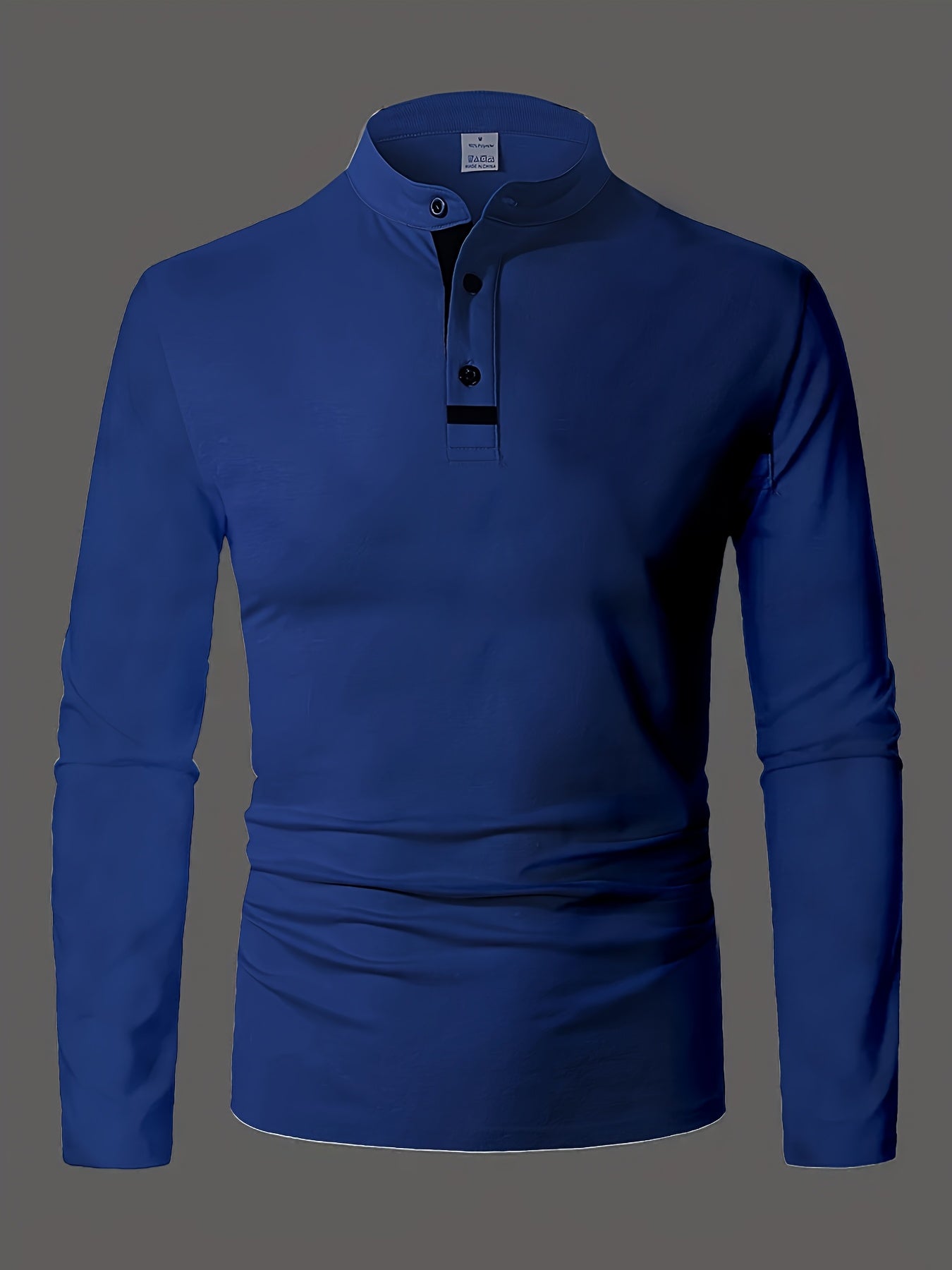 BUTTON-UP POLO SHIRT FOR MEN