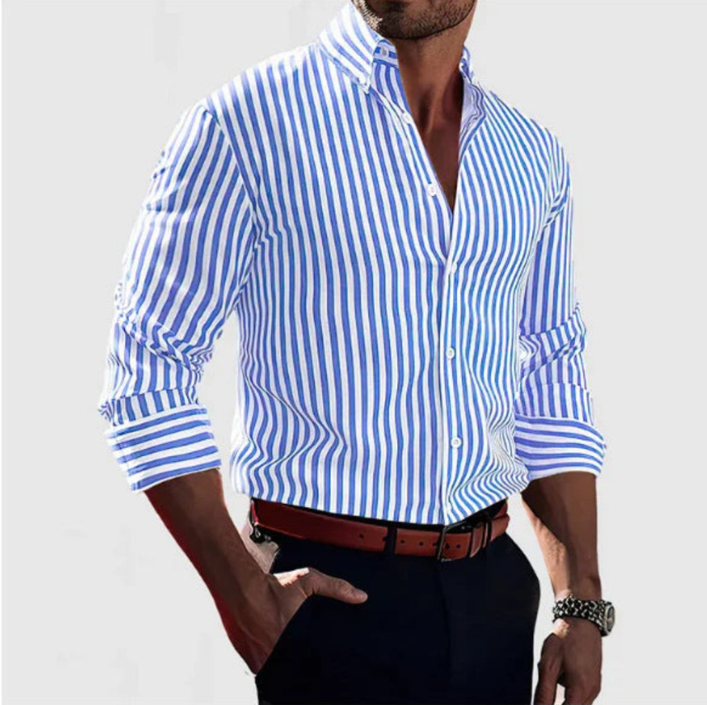 VERTICAL STRIPED SHIRT FOR MEN