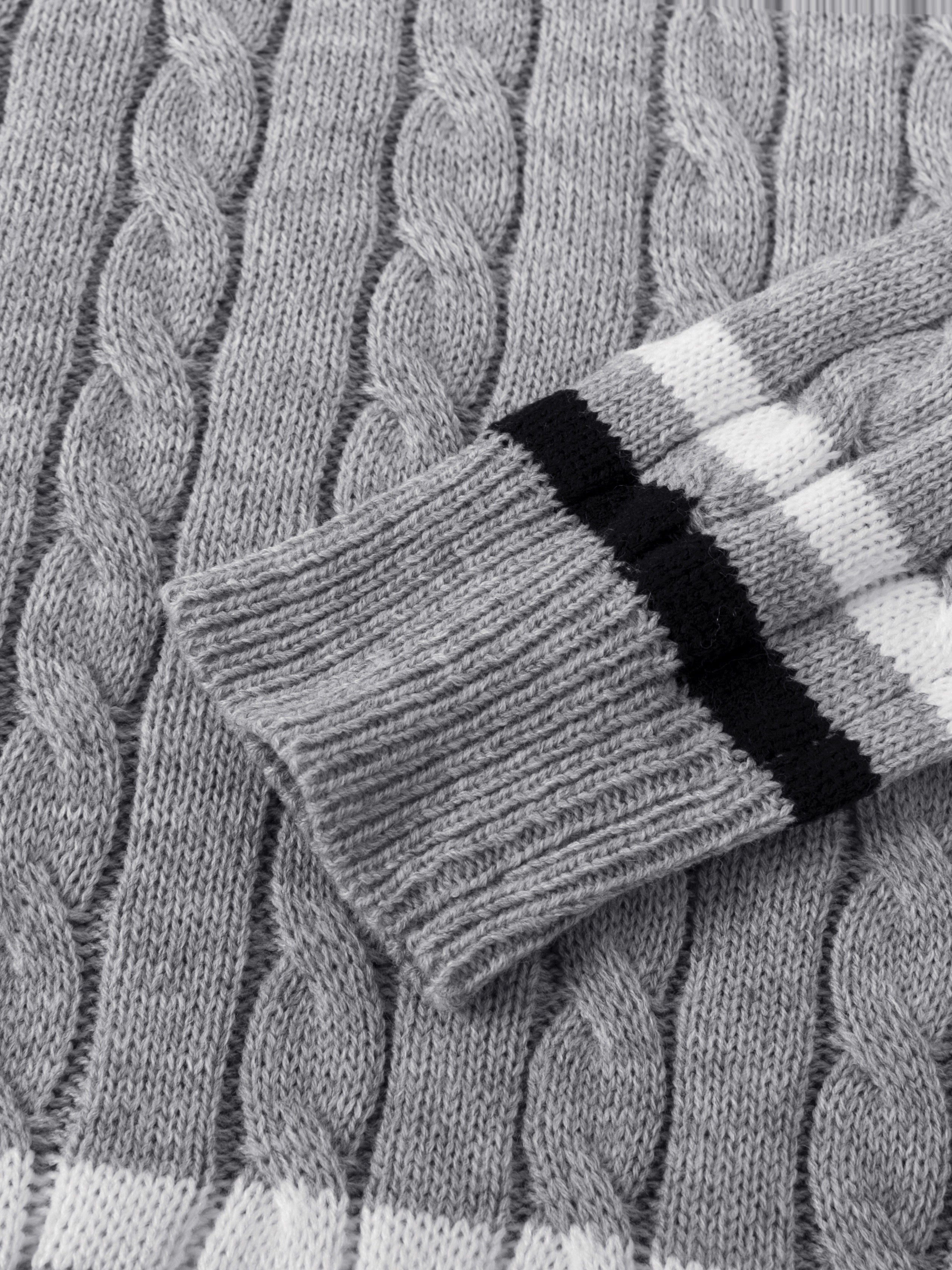 PREPPY V-NECK SWEATER FOR MEN