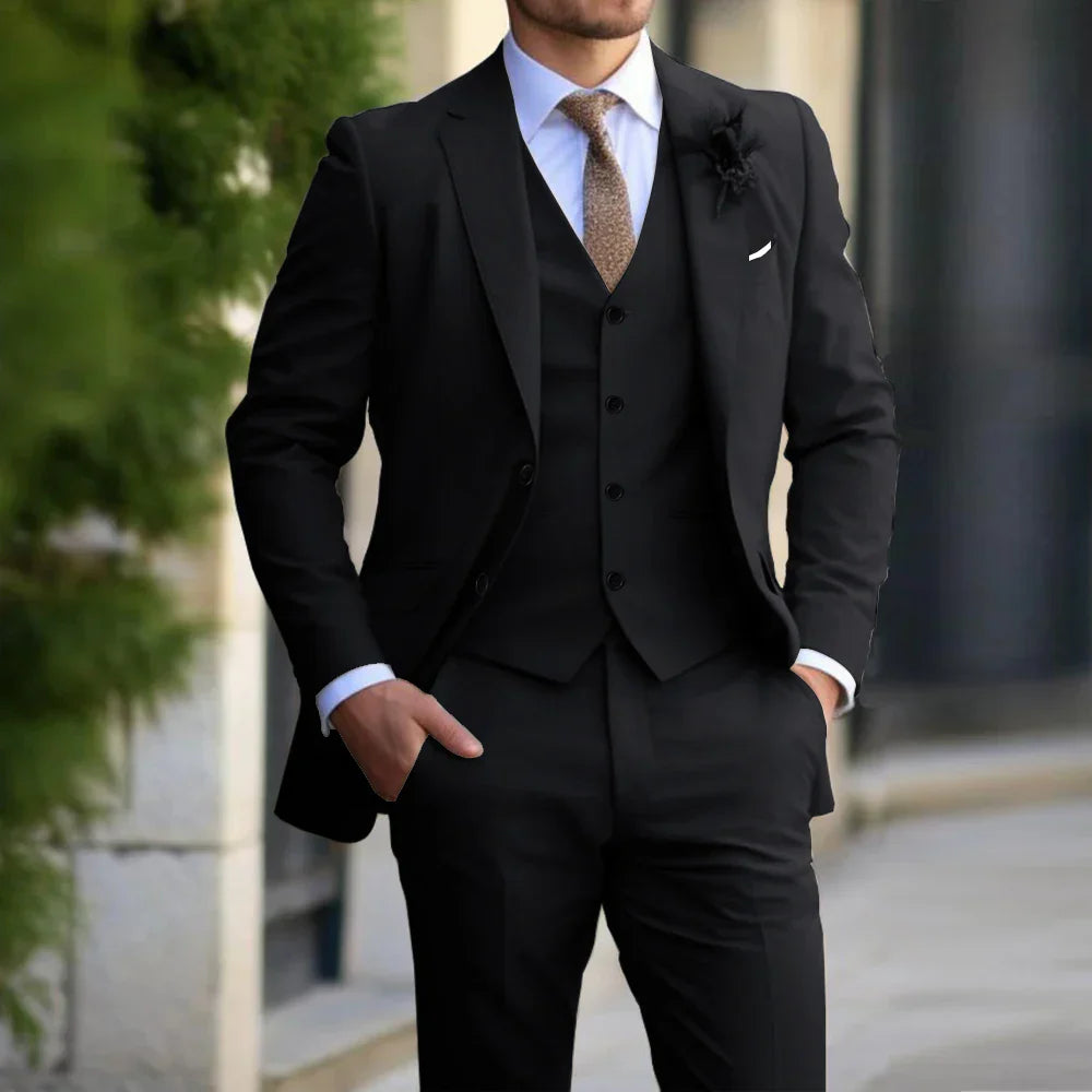 THREE-PIECE SUIT FOR MEN