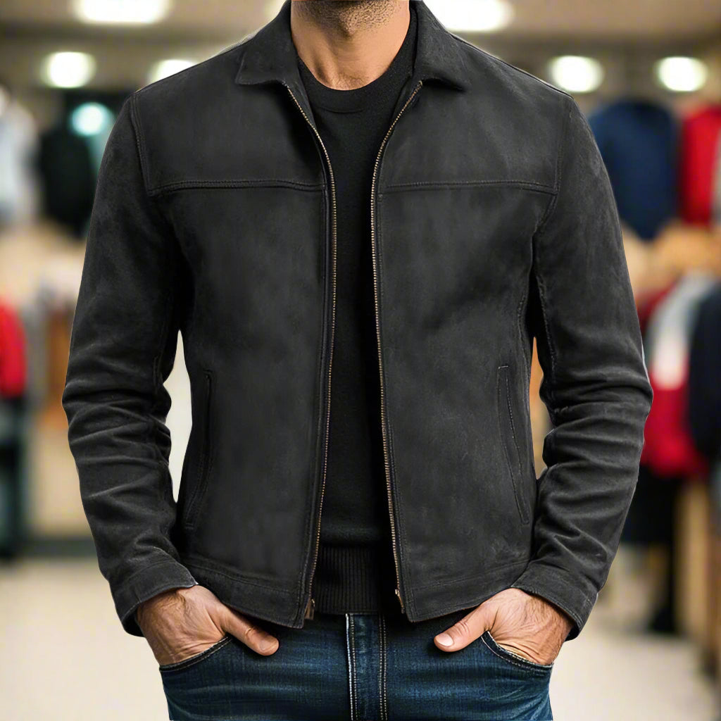 WENTWORTH LONDON | REFINED ZIPPERED JACKET FOR MEN