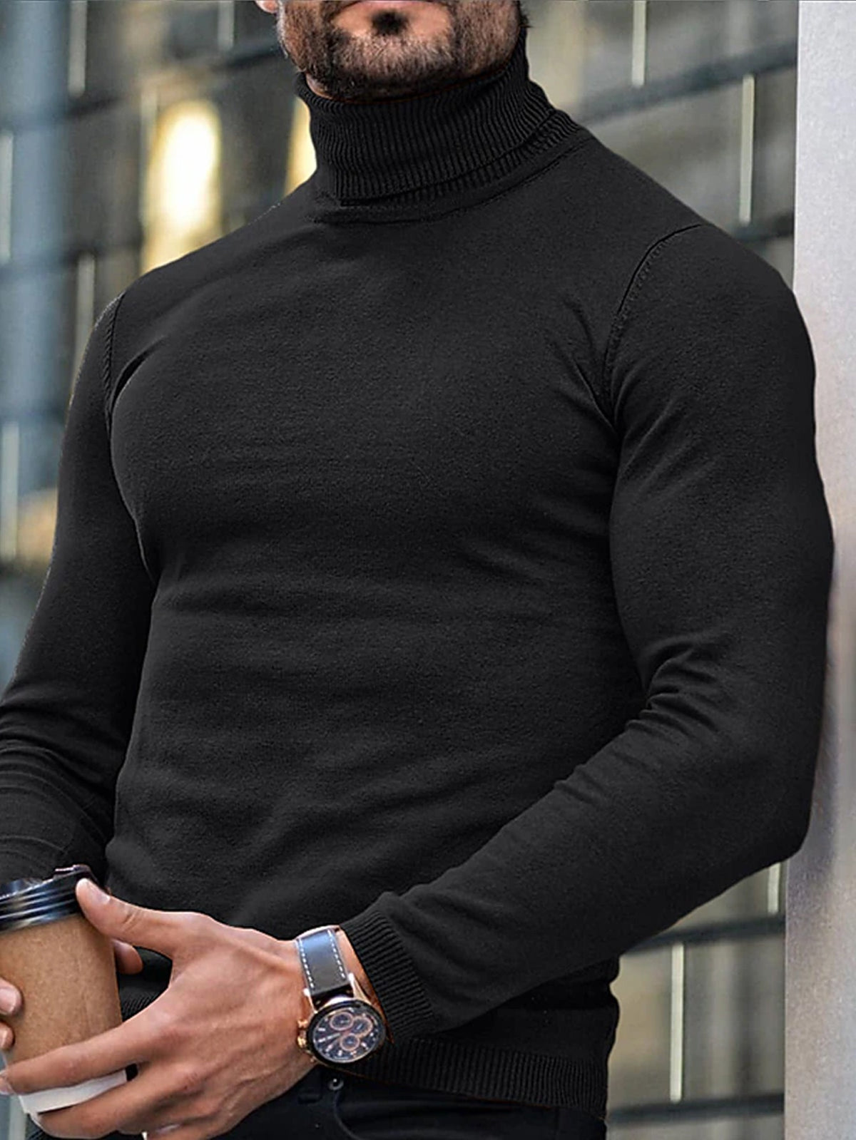 TURTLENECK SWEATER FOR MEN