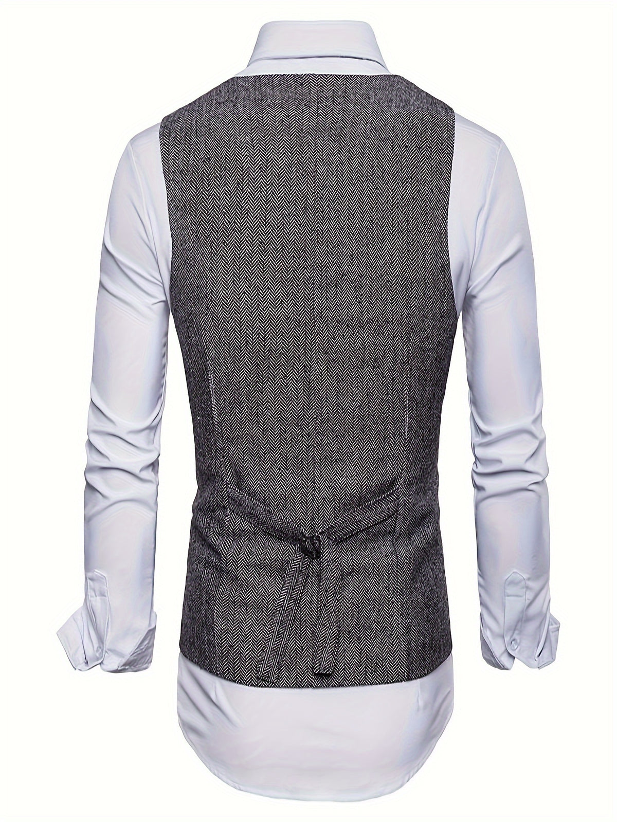 V-NECK WAISTCOAT FOR MEN