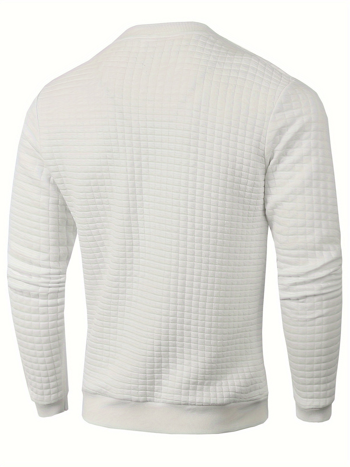 PLAID KNIT PULLOVER FOR MEN