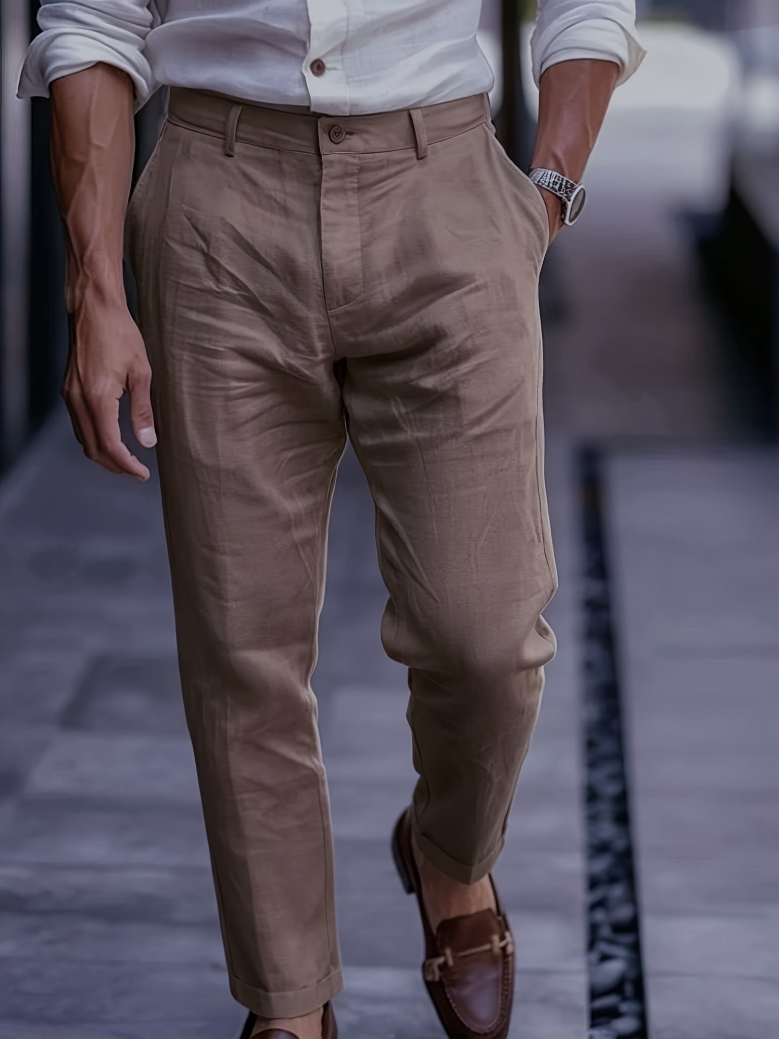 POCKETED TROUSERS FOR MEN