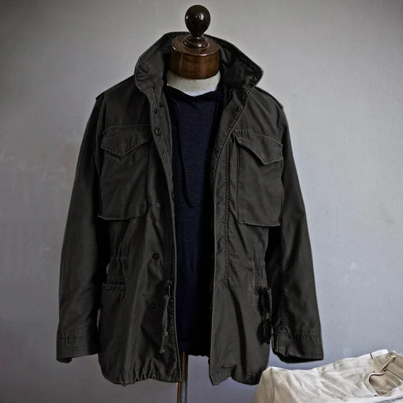 MILITARY STYLE FIELD JACKET FOR MEN