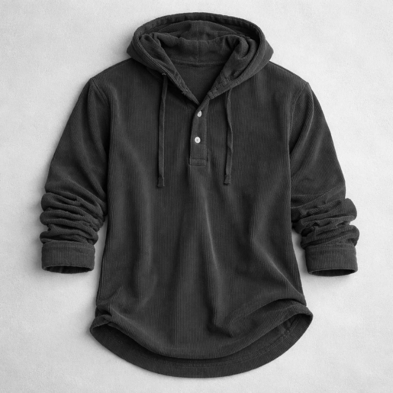 WENTWORTH LONDON | CORDUROY HOODIE FOR MEN