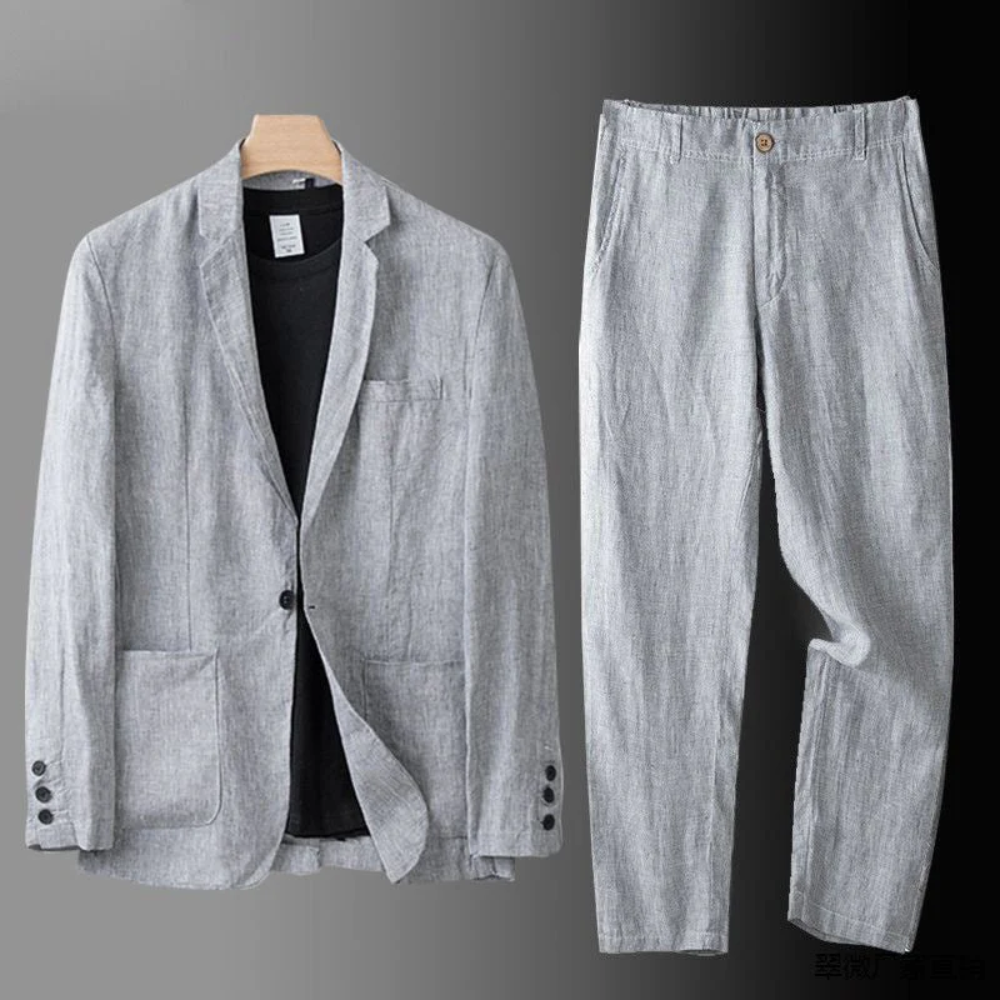 LINEN TWO PIECE SET FOR MEN