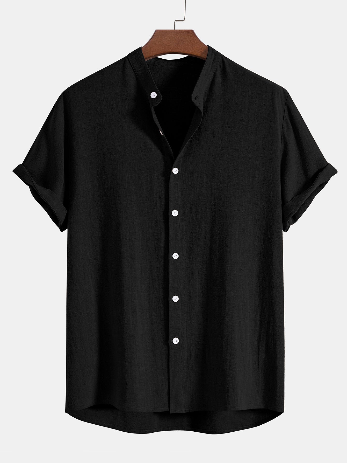 STAND COLLAR TWO PIECE SET FOR MEN