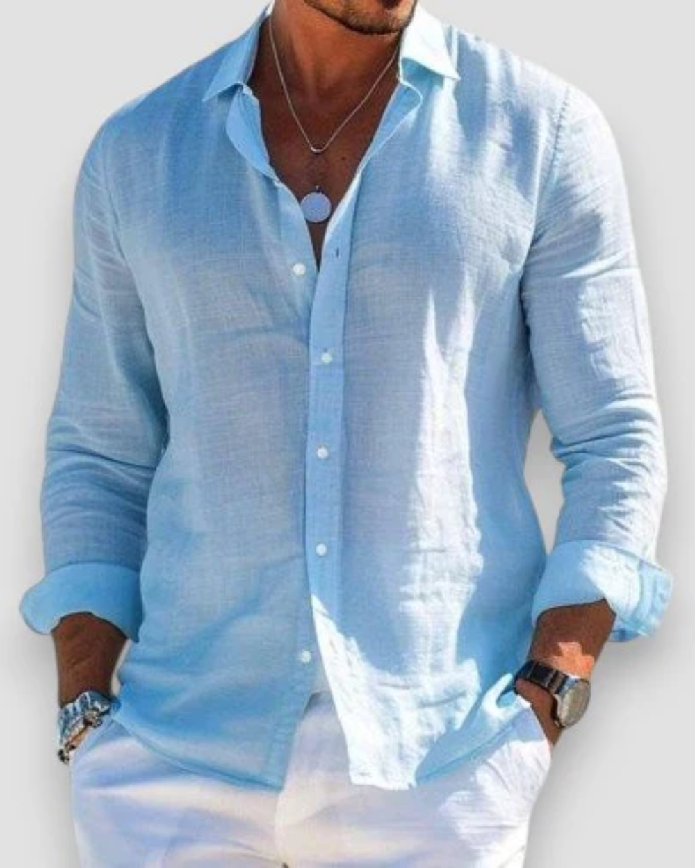 TAILORED CASUAL SHIRT FOR MEN