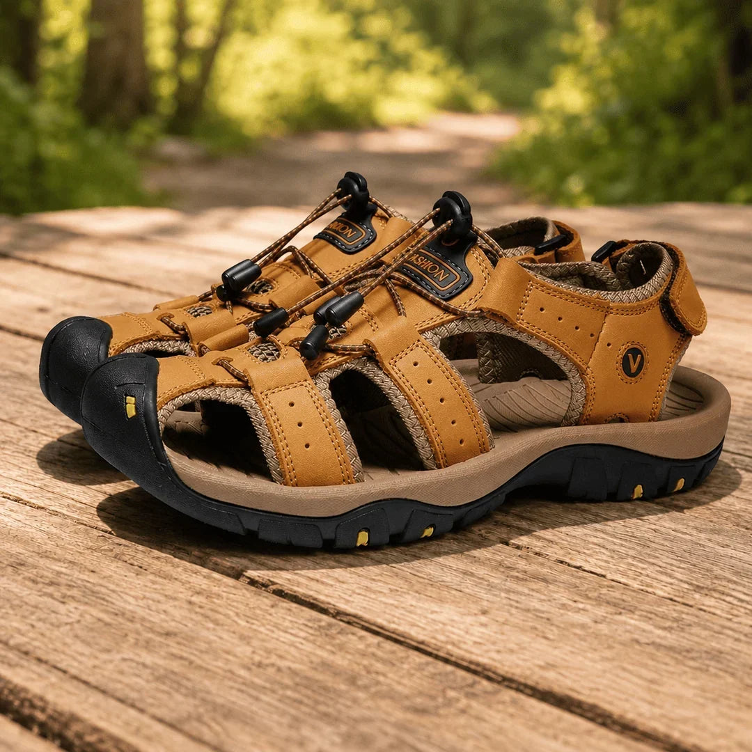 ERGONOMIC CLOSED TOE SANDALS FOR MEN