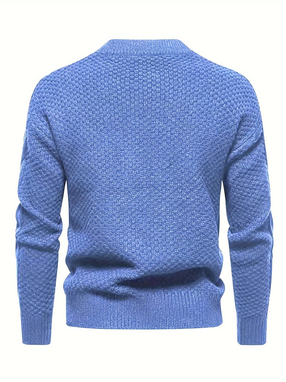 CABLE KNIT CREW NECK SWEATER FOR MEN