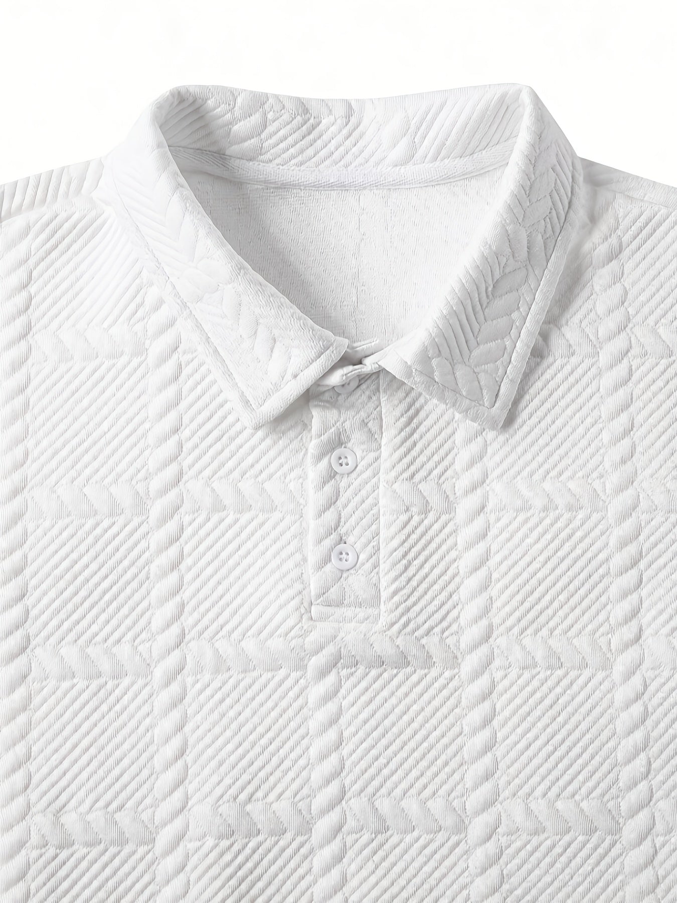 JACQUARD POLO SHIRT FOR MEN