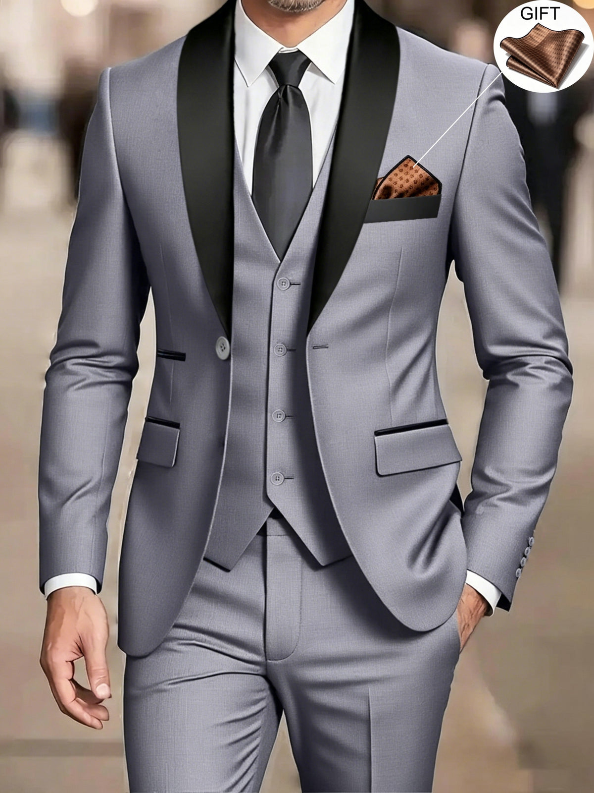 SHAWL SUIT SET FOR MEN