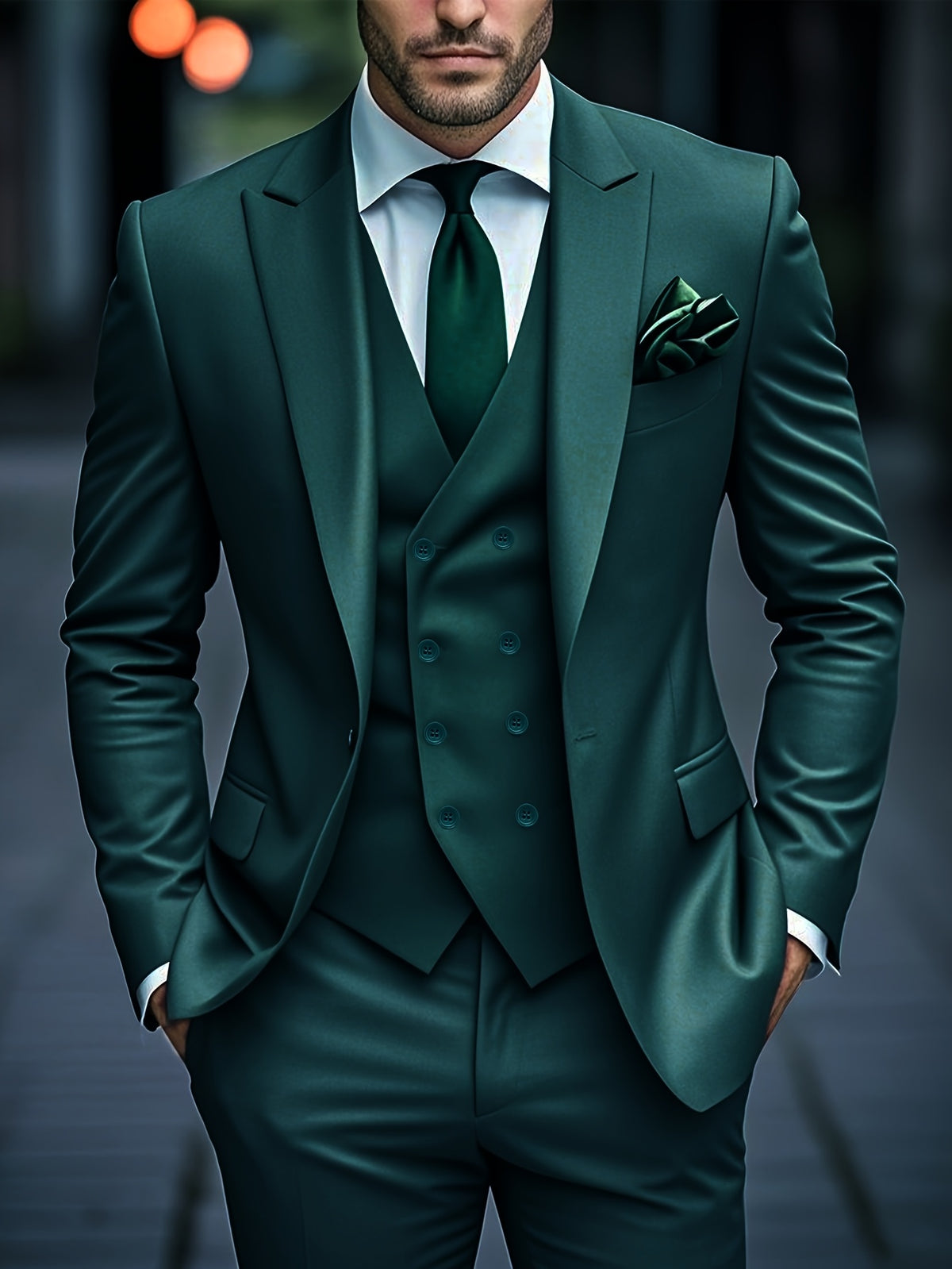 THREE PIECE SUIT SET FOR MEN