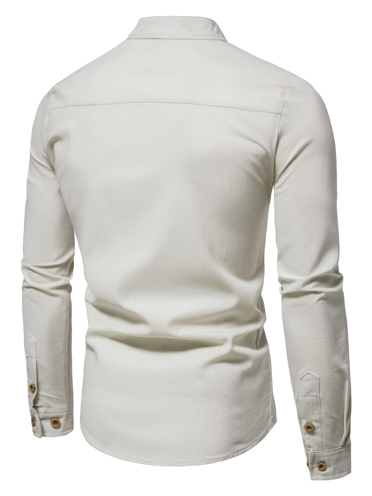 COTTON HALF PLACKET SHIRT FOR MEN