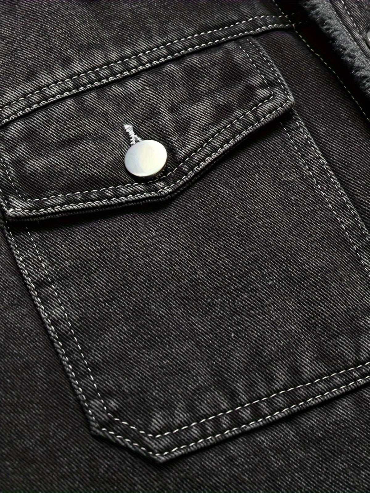 WARM DENIM JACKET FOR MEN