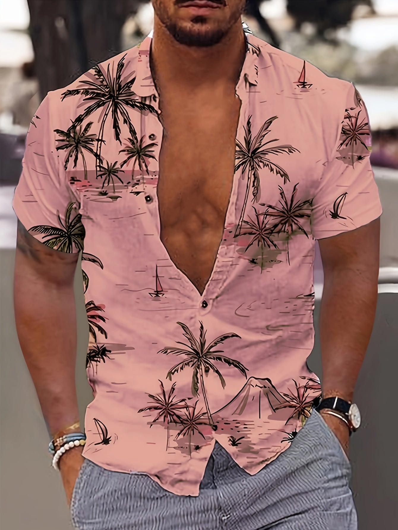 TROPICAL SHIRT FOR MEN