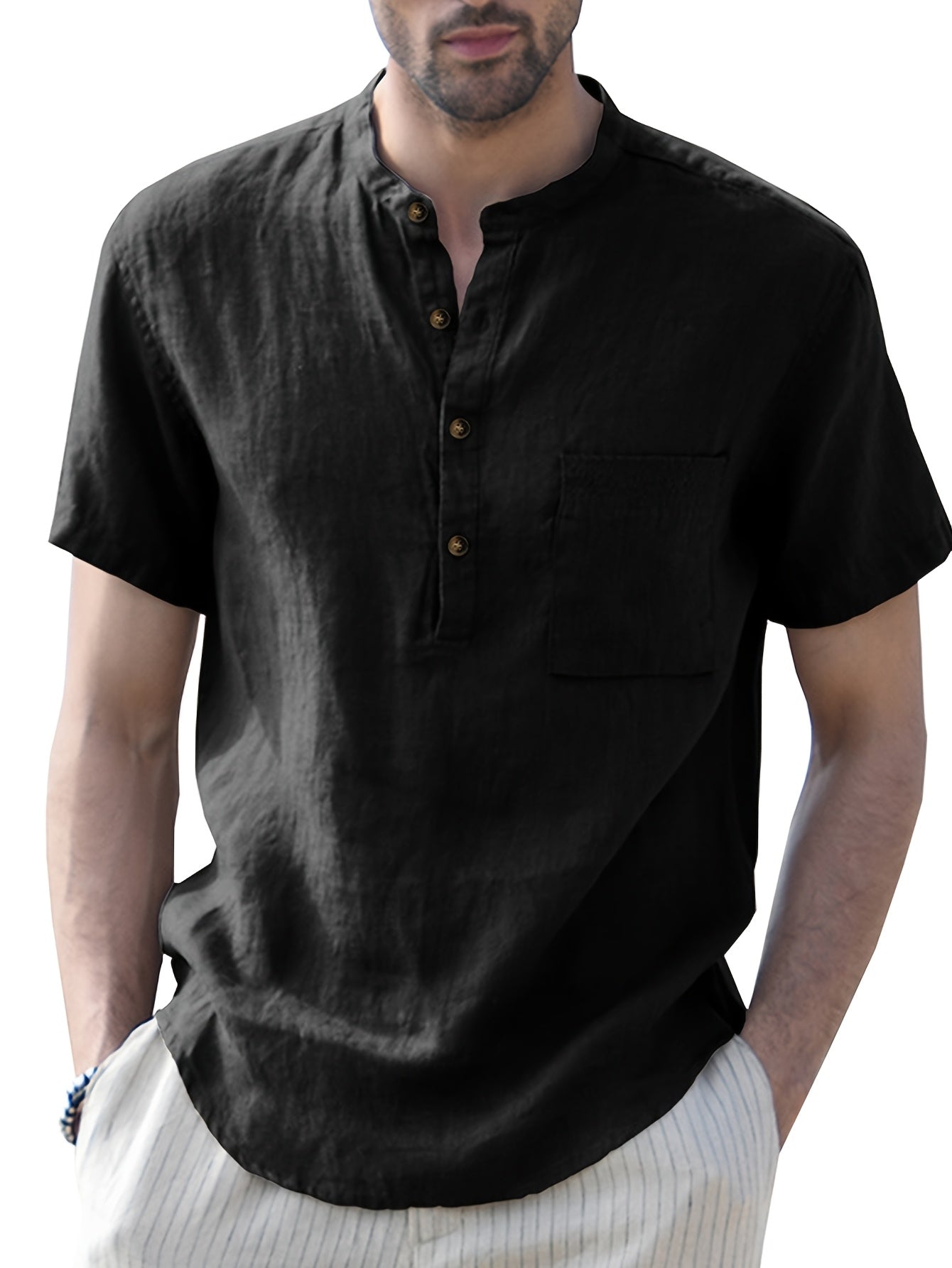 CREW NECK TOP FOR MEN