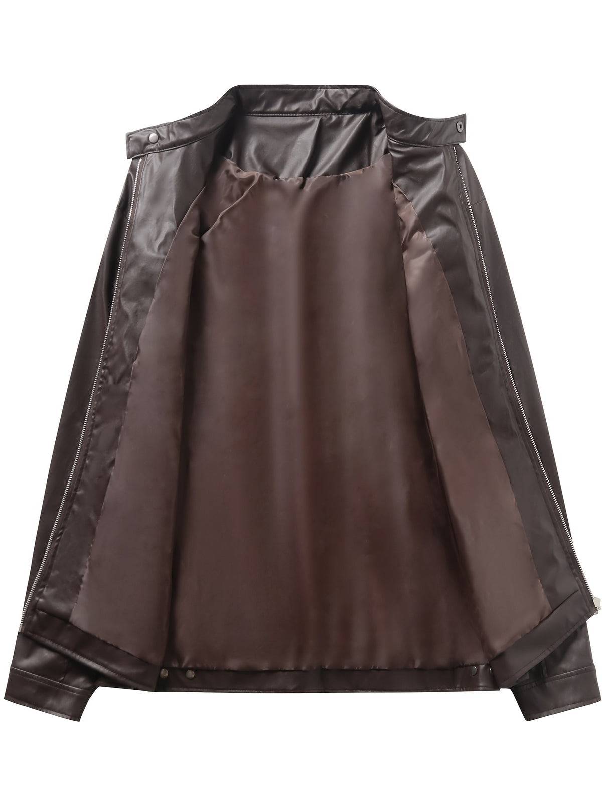 ZIP MOTORCYCLE JACKET FOR MEN
