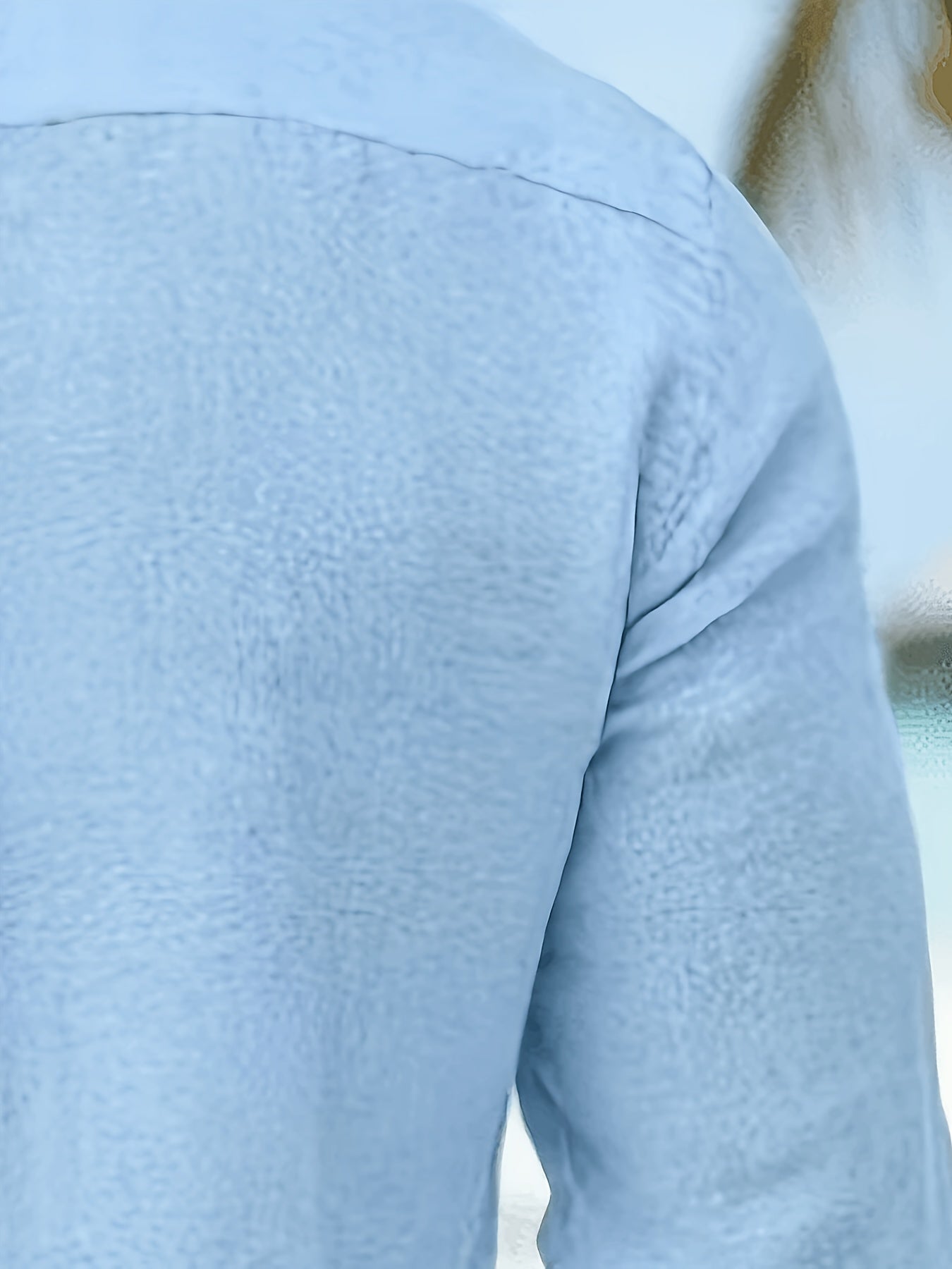 LINEN BLEND POLO SHIRT FOR MEN