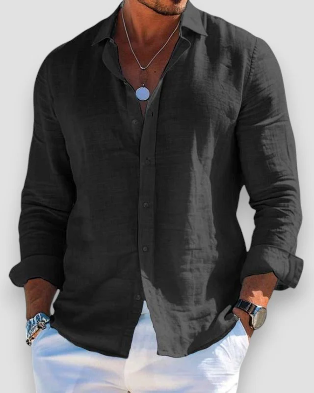 TAILORED CASUAL SHIRT FOR MEN