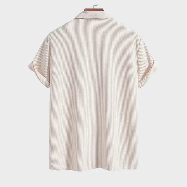 SHORT SLEEVE CUBAN SHIRT FOR MEN