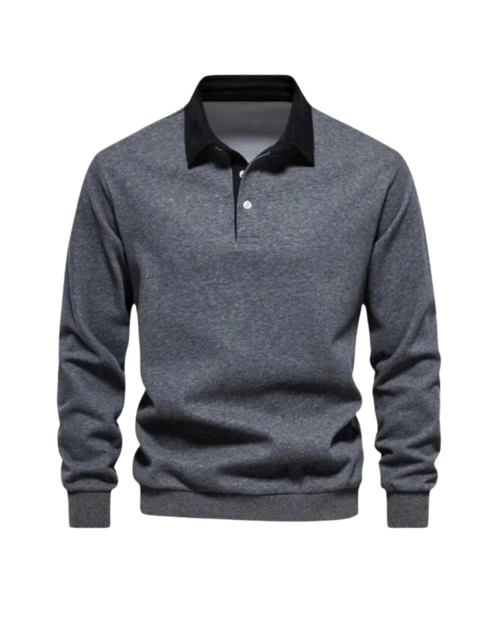 KNIT POLO SWEATER FOR MEN