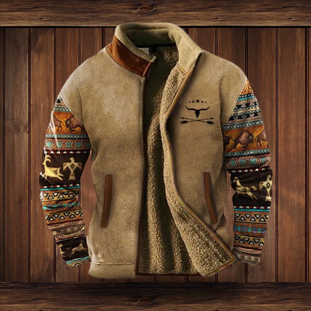 COLORBLOCK HOODED VEST FOR MEN