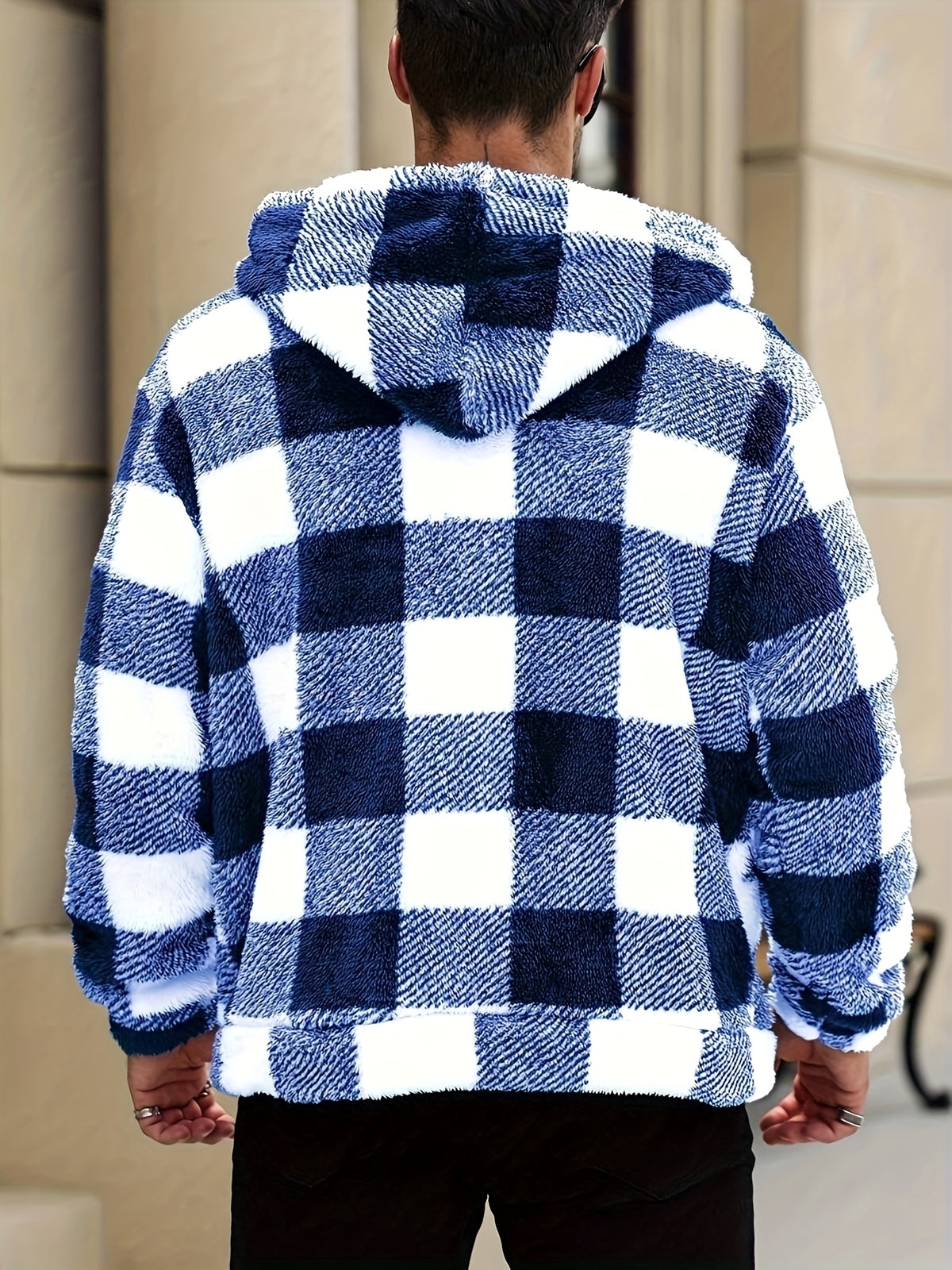 COLOURBLOCK HOODED JACKET FOR MEN