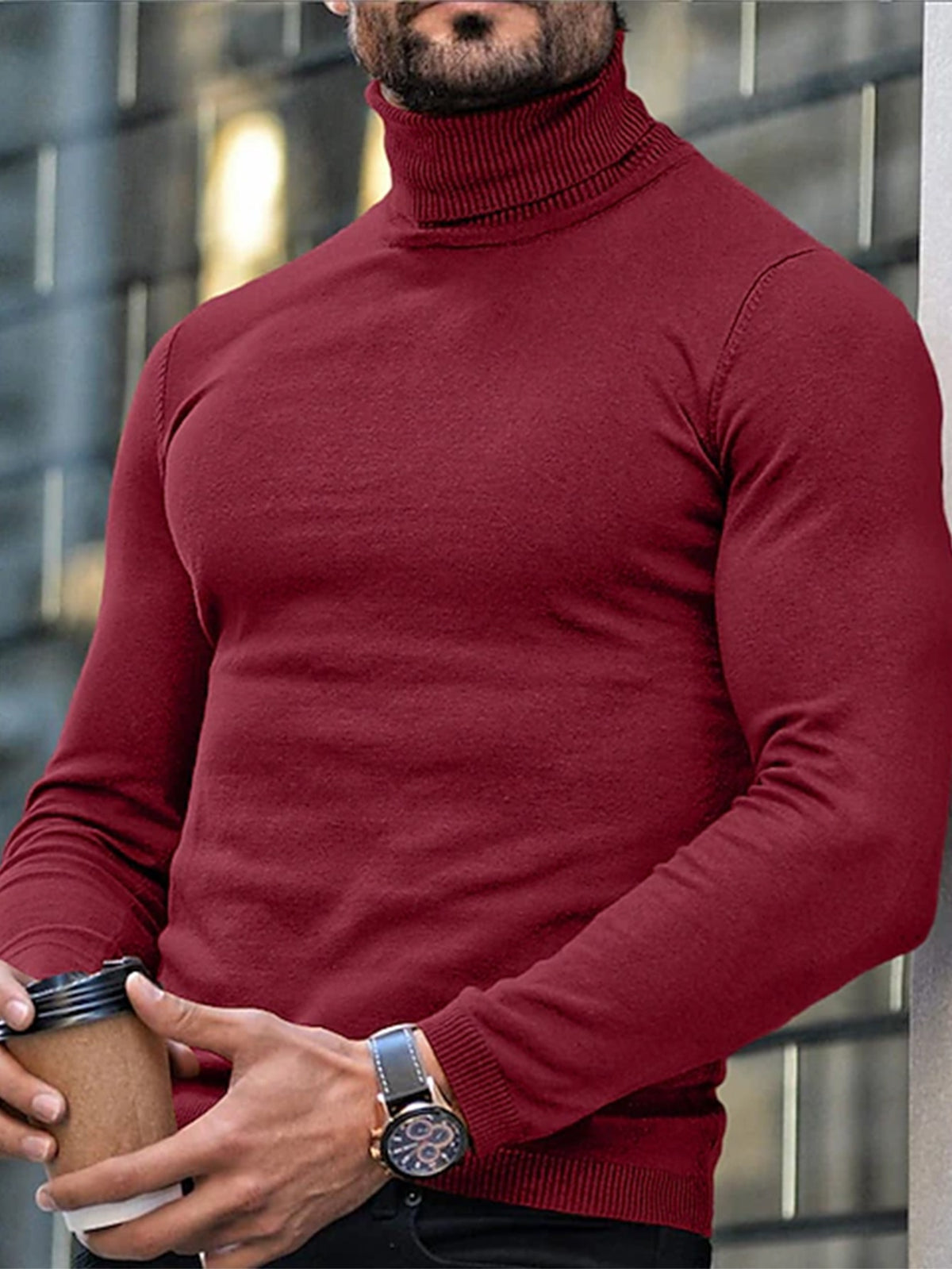 TURTLENECK SWEATER FOR MEN