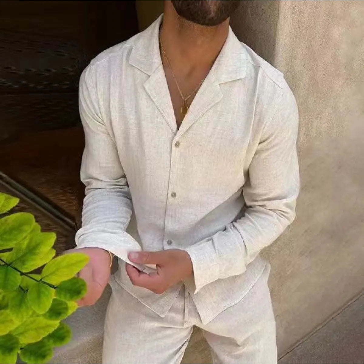 RELAXED SHIRT SET FOR MEN
