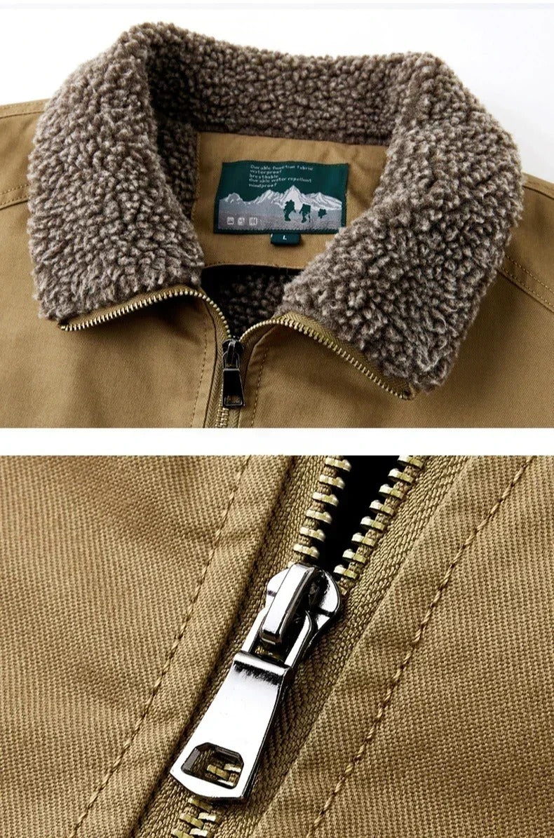 SHERPA LINED FLIGHT JACKET FOR MEN