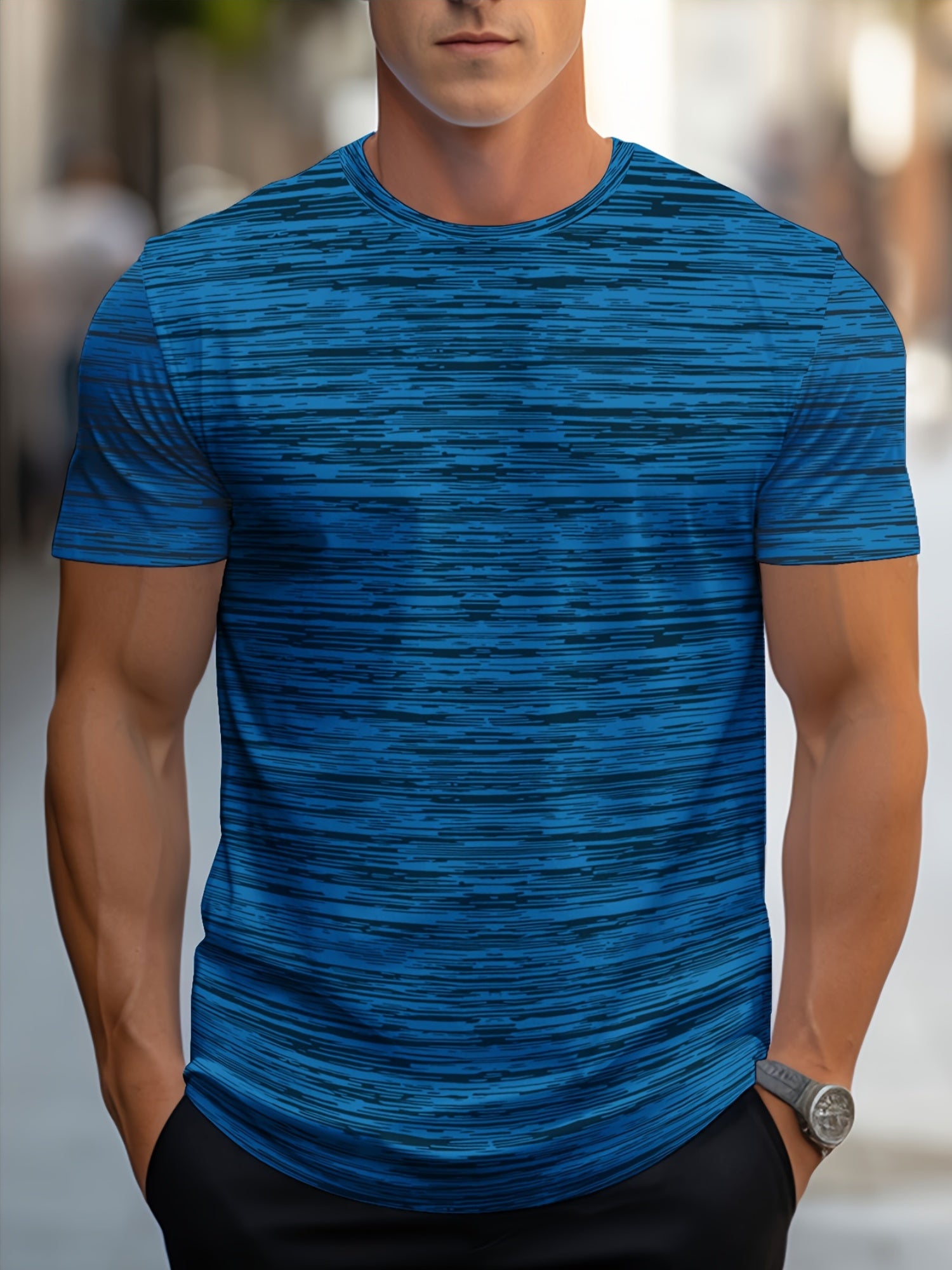 CREW NECK T-SHIRT FOR MEN