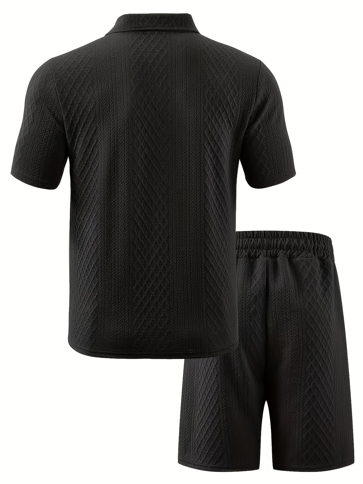 JACQUARD POLO SET FOR MEN