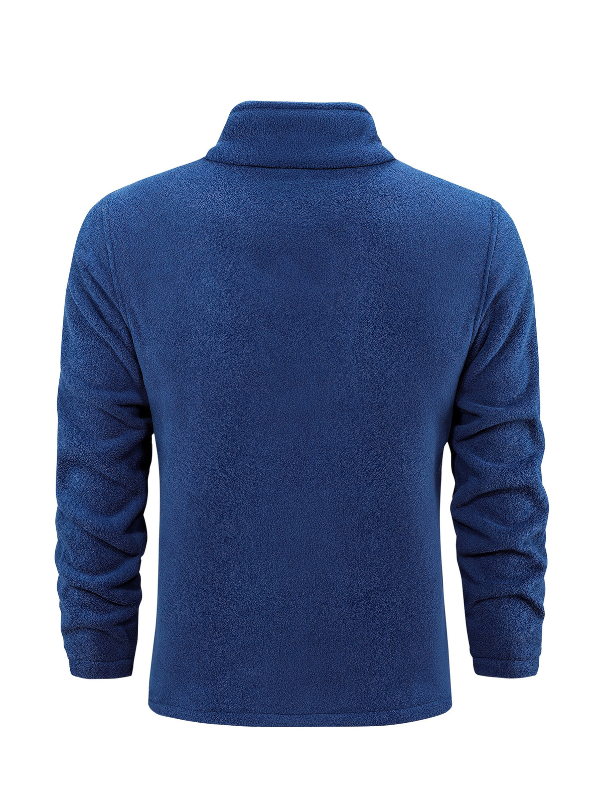 STAND COLLAR FLEECE JACKET FOR MEN