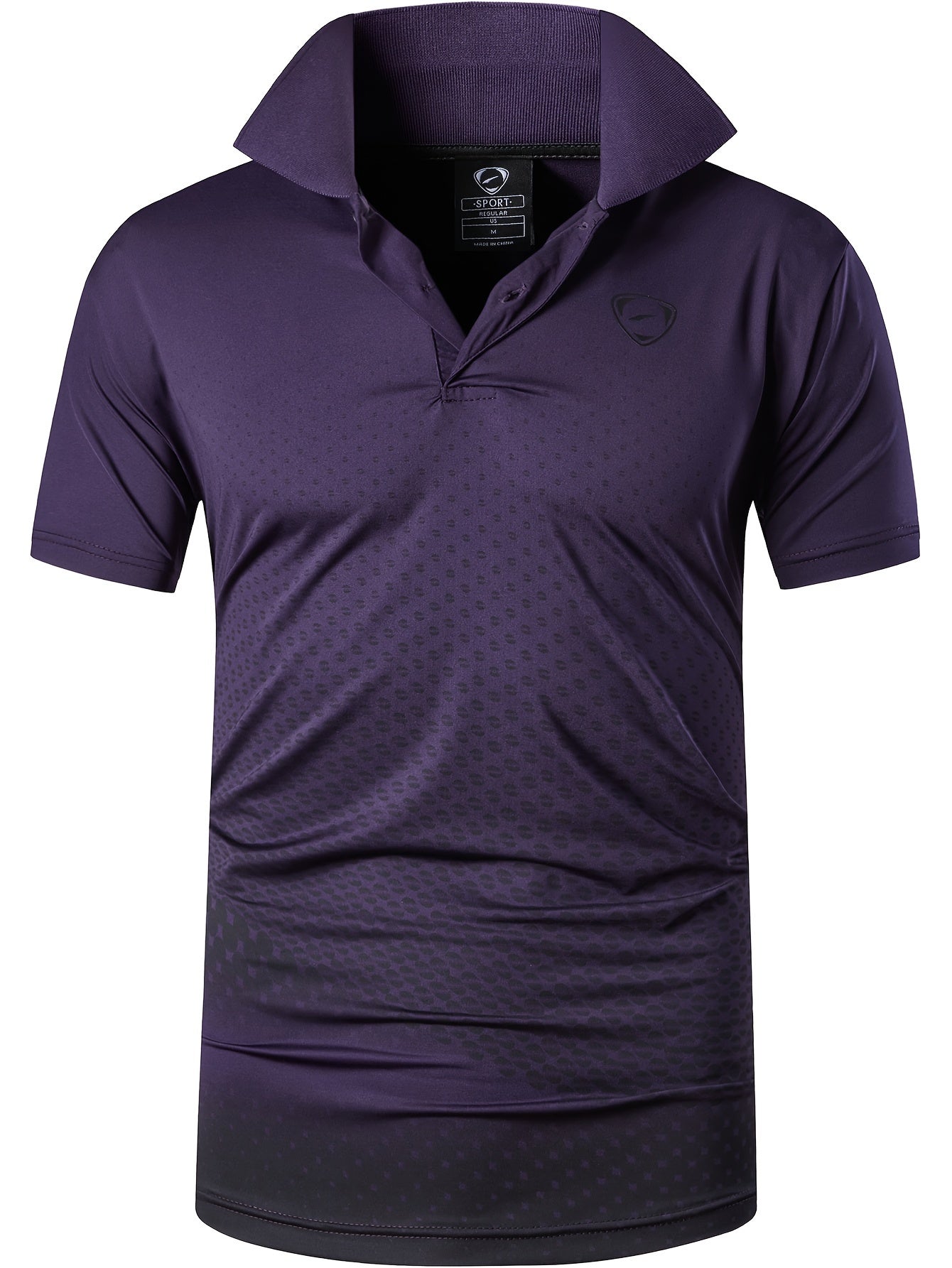 SPORT PRINT POLO SHIRT FOR MEN