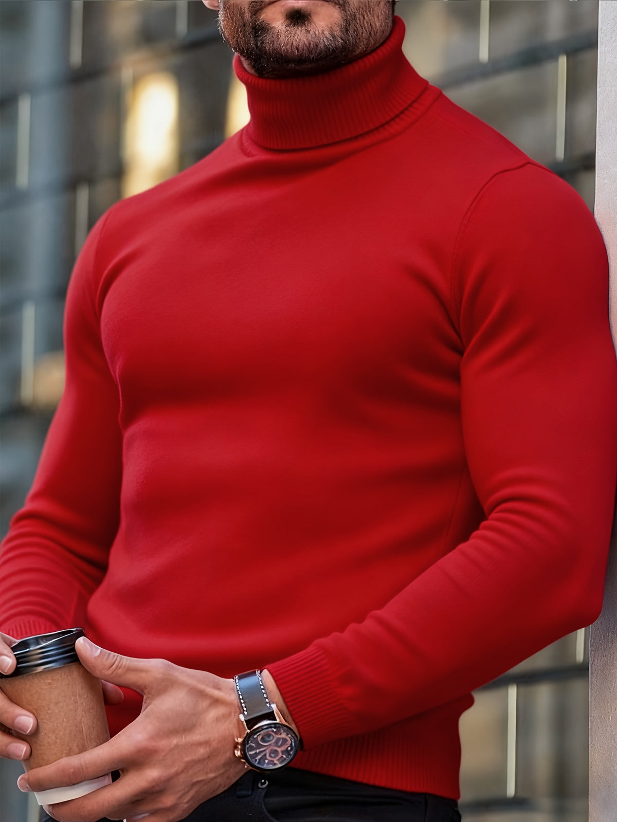 TURTLENECK SWEATER FOR MEN