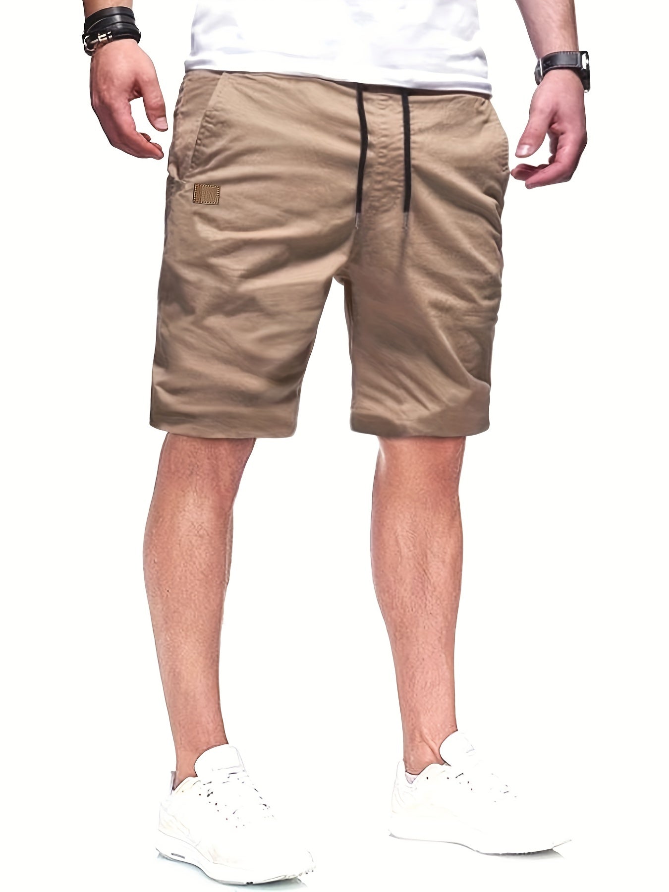 PATCH CARGO SHORTS FOR MEN